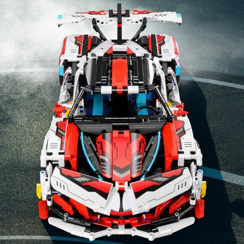 Mô hình lắp ráp LEGO Nathashop Siêu Xe Thể Thao Apollo Intensa Emozione tỉ lệ 1:10 2700 PCS