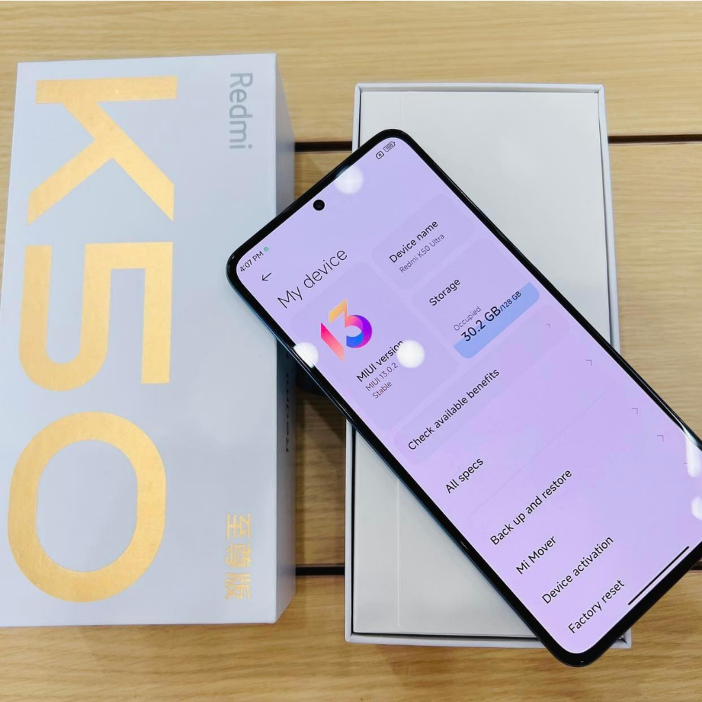 [Sale] Điện Thoại Xiaomi Redmi K50 Ultra 8GB/ 256GB đã cài tiếng việt - BH 12 tháng | BigBuy360 - bigbuy360.vn