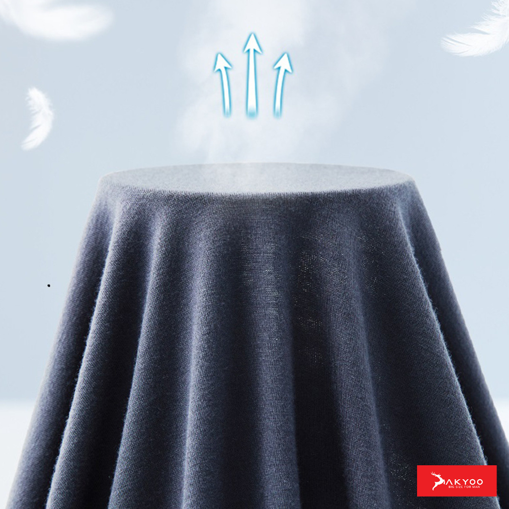 Quần Lót Nam Boxer Bigsize AKYOO, vải cotton thun lạnh co giãn 4 chiều thoáng khí - SIP0511