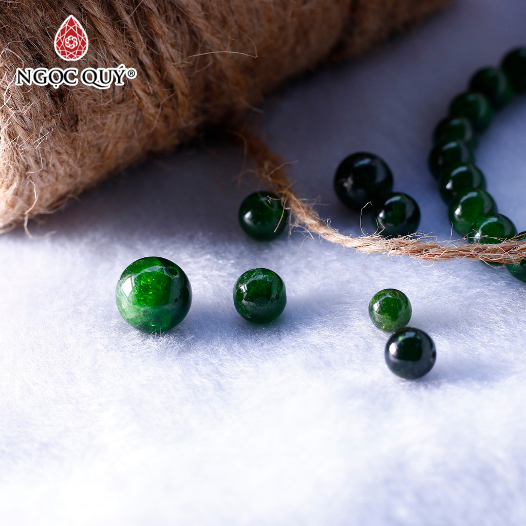 Hạt lẻ đá Diopside - Ngọc Quý