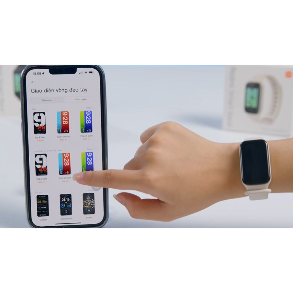 Vòng đeo tay thông minh Xiaomi Redmi Smart Band 2 M2225B1 màn hình 1.47 inch