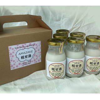 Amazake Hộp quà tặng chai x6