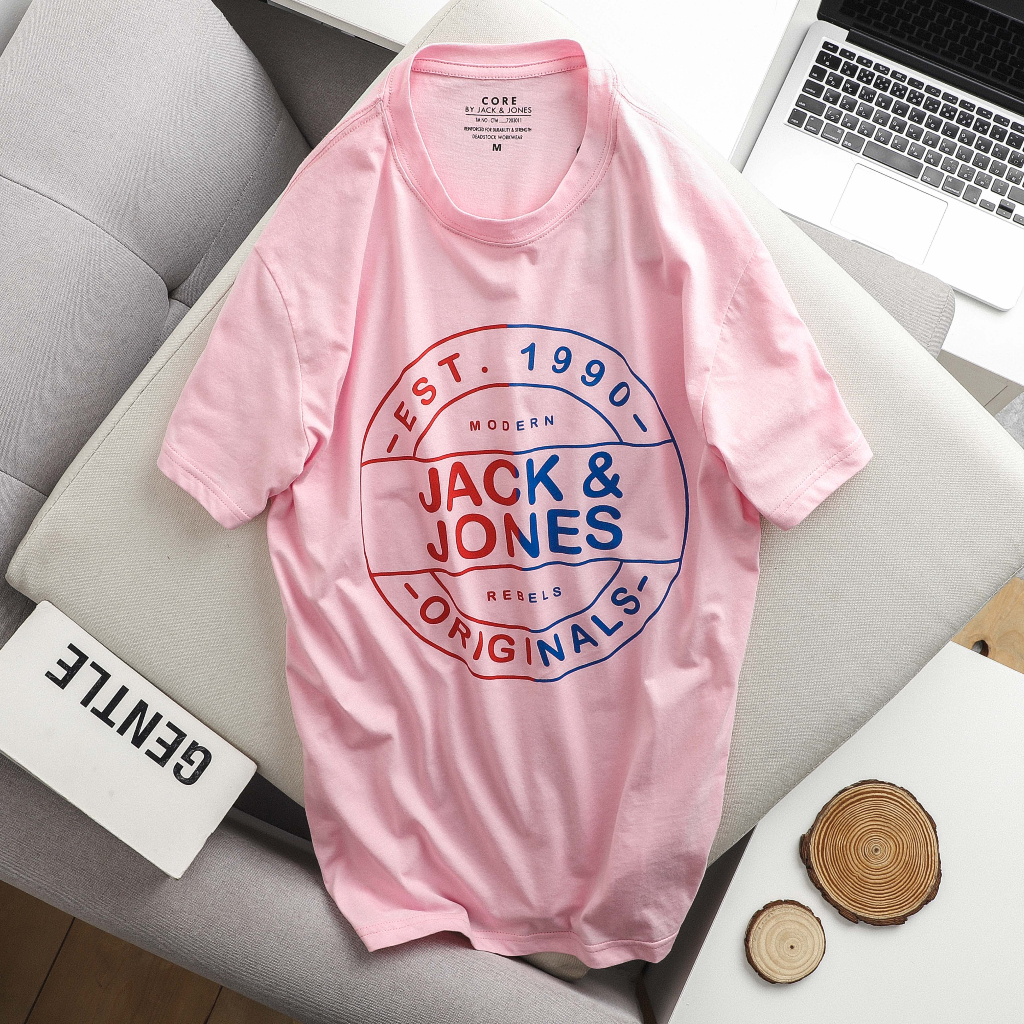 Áo thun 100% cottn J&C Hồng 39k