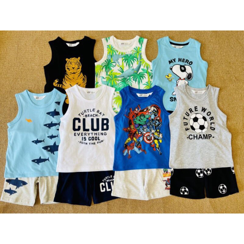 set ba lỗ HM xuất dư bé trai