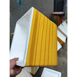 Thùng xốp trồng cây, nuôi cá
