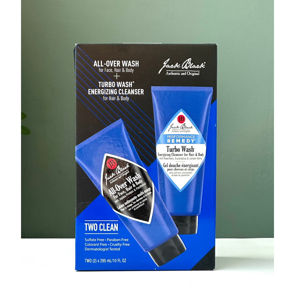 ✅ Sữa tắm gội rửa mặt cao cấp dành cho nam Jack Black.
