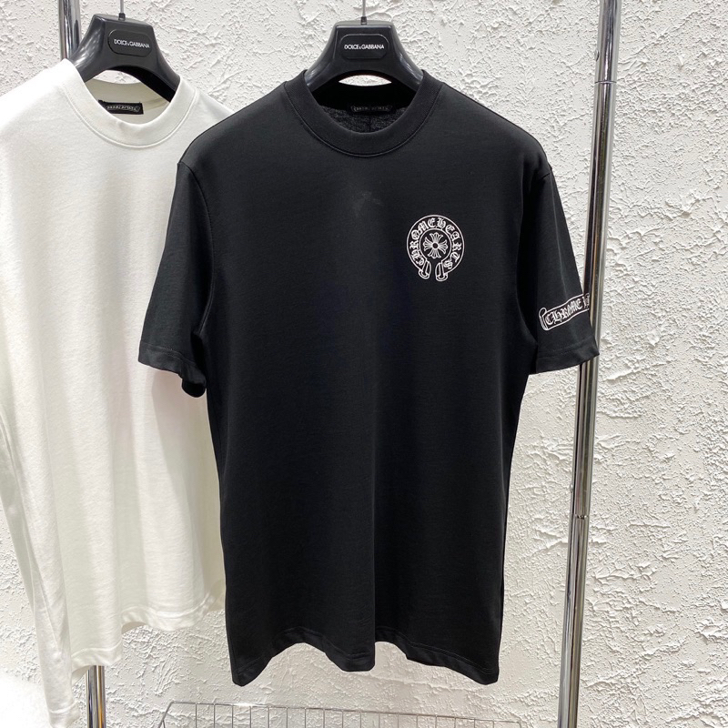 Áo thun chrome hearts in loang hồng vải cotton mẫu mới 20223 | BigBuy360 - bigbuy360.vn