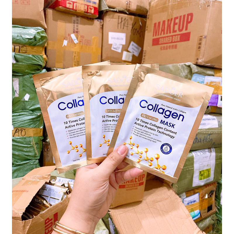 MẶT NẠ TINH CHẤT COLLAGEN TRẮNG DA