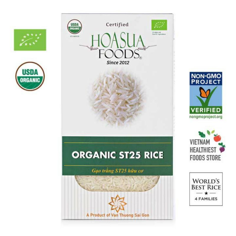 Gạo ăn dặm hữu cơ cho bé ăn dặm 1kg