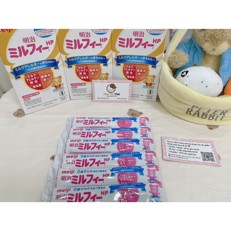 Sữa Meiji HP 850g Nội địa Nhật cho bé dị ứng đạm bò & bdn lactose 🇯🇵👶🏻✈️ Sữa đi air mua siêu thị 🎁
