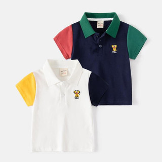 Áo thun polo cho bé trai sz 18m-5y