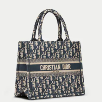 Dior/túi xách BOOK TOTE nhỏ/kiểu dáng mới nhất/đại lý thu mua hàng chính hãng/hàng giảm giá miễn thuế