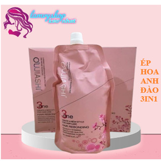 Kem Ép Side Tóc Nam 3 in 1 Hoa Anh Đào