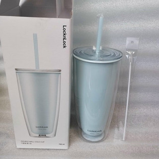Ly nhựa xanh 2 lớp lock&lock 750ml - ly giữ nhiệt lock&lock 750ml