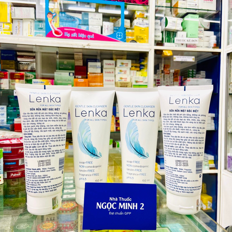 ✅  Sữa rửa mặt Lenka