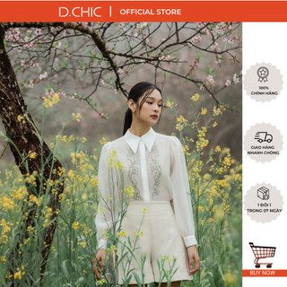 D.chic quần sooc thêu hoa 2 bên ms: 481606