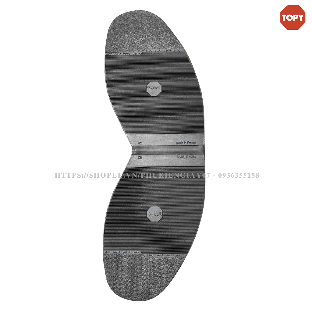 Miếng dán đế giày nam cao su chống trượt - TOPY FINLUX