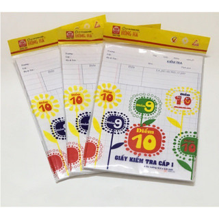 combo 5 Tập kiểm tra điểm 10 cấp 1-đồ dùng học sinh giá rẻ