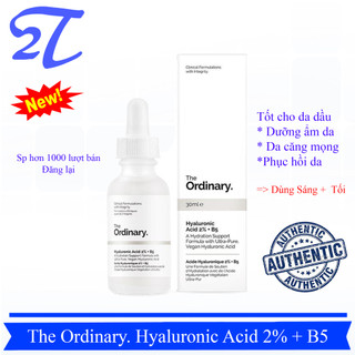 Cấp ẩm hồi phục hyaluronic acid 2% + b5 - the ordinary 30ml ha b5