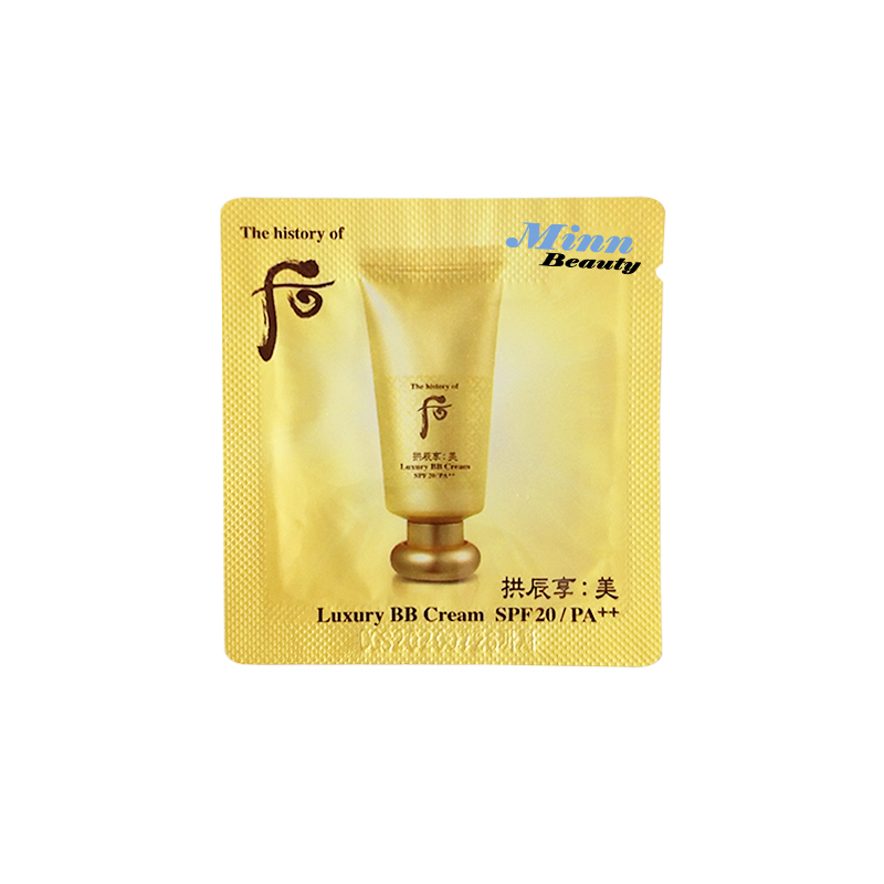 Sample Kem Lót Cao Cấp Whoo Luxury BB Cream SPF20 PA++ 1ml