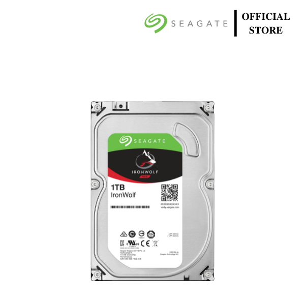 Ổ cứng HDD SEAGATE NAS IRONWOLF 3.5 1TB ST1000VN002