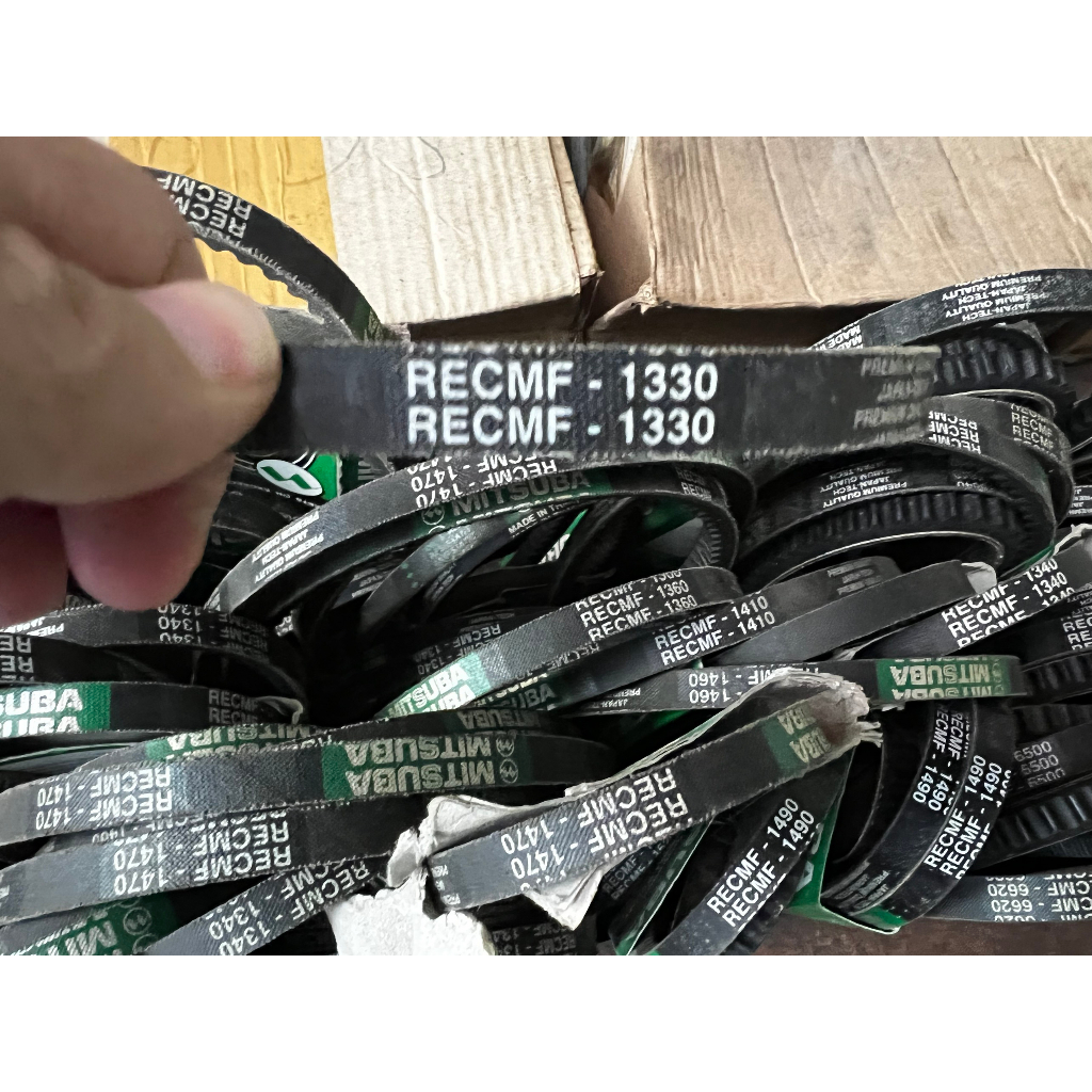 Dây Curoa - Dây Curoa Răng Cưa Bản FM MITSUBA Chính Hãng Nhập Khẩu Thái Lan. Bản FM bắt đầu số 1- số từ 1300 đến 1490