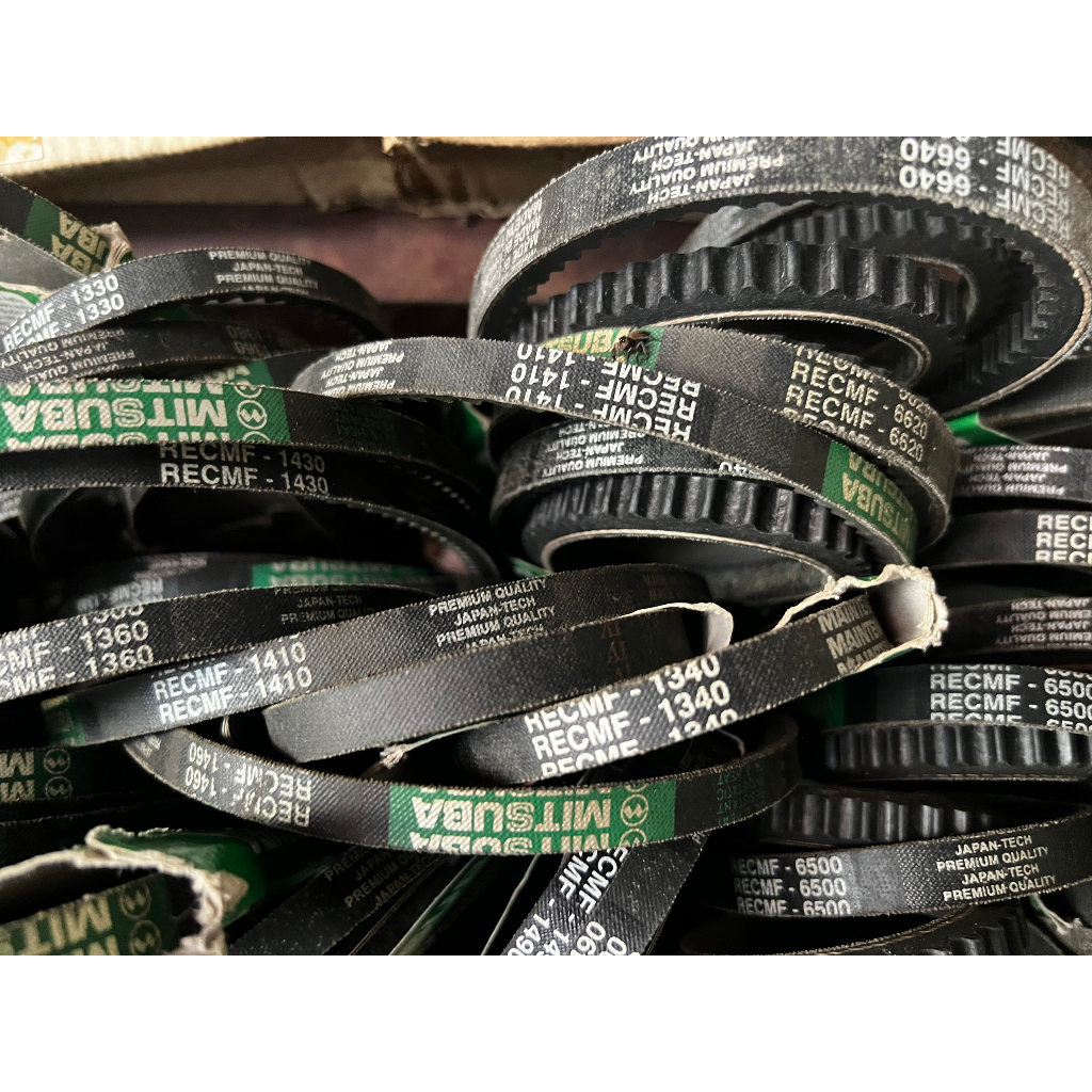 Dây Curoa - Dây Curoa Răng Cưa Bản FM MITSUBA Chính Hãng Nhập Khẩu Thái Lan. Bản FM bắt đầu số 1- số từ 1300 đến 1490