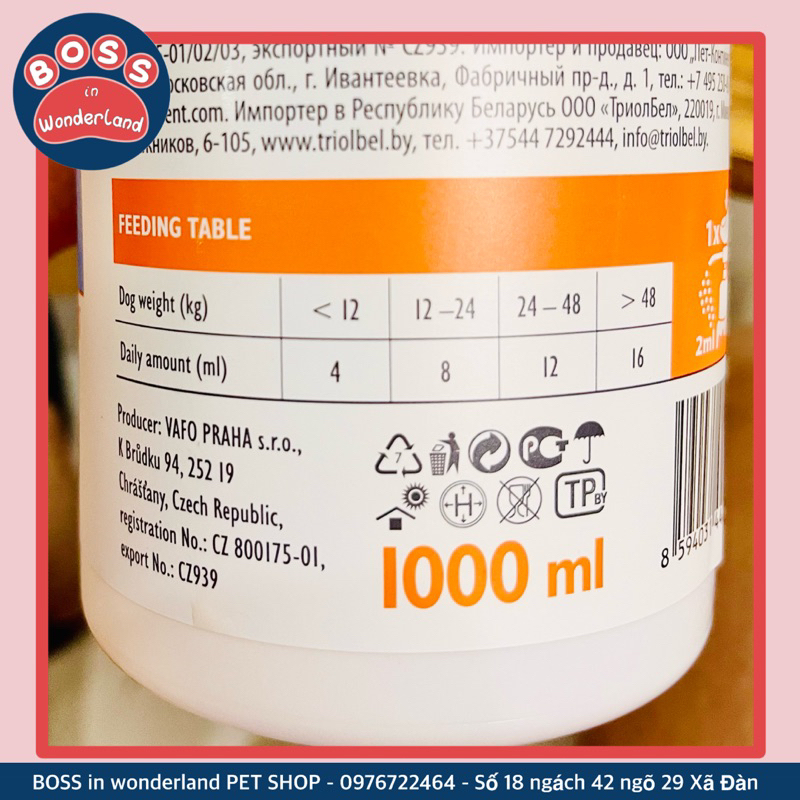 Dầu cá hồi Brit Care cho thú cưng chai 100ml