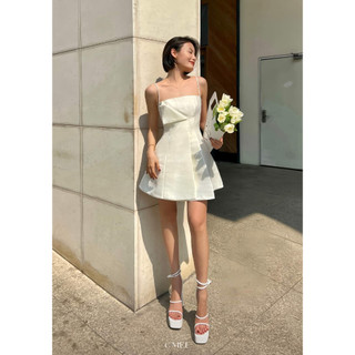 Đầm dự tiệc 2 dây dáng chữ A bigsize (thời trang bigsize vicky.g - anitagreen) NQ423