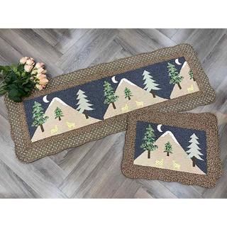 Thảm set 3 - Cây thông - T3N050