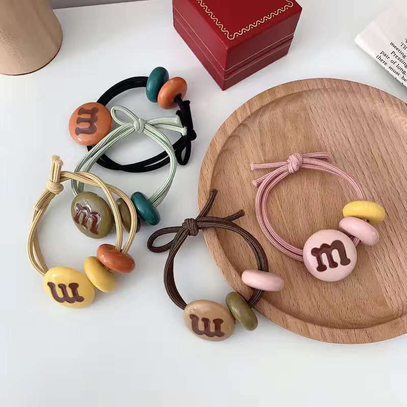 【Hot sale】Dây cột tóc đa màu sắc ( giao hình ngẫu nhiên) - MT0098