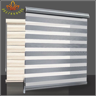 Rèm cầu vồng cao cấp, Rèm cuốn cửa sổ polyester cao cấp che nắng 95%