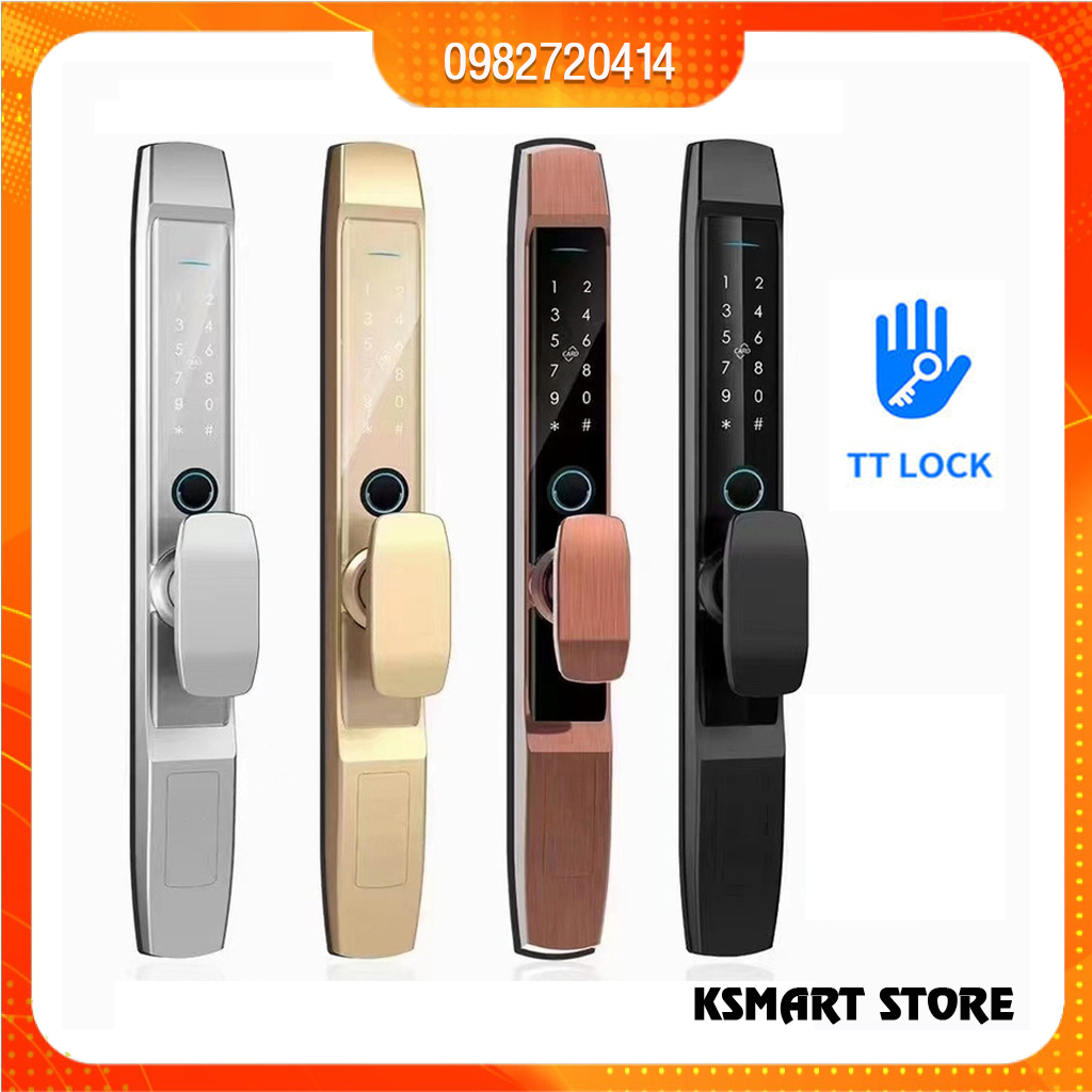 Khóa vân tay cửa nhôm lùa, cửa trượt