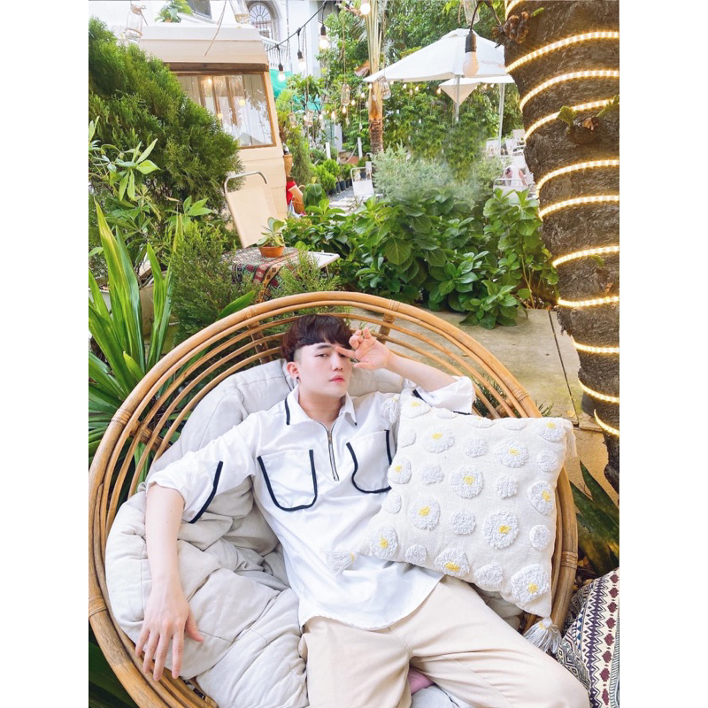 Sơmi Nam kiểu phối line Cao cấp