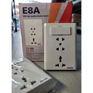 [FREESHIP EXTRA] ⚡Bảng điện giả âm SOPOKA (Taplo điện SOPOKA), dòng E4, E4A, E5A, E4S, E8A, taplo Nessanta 3công tắc