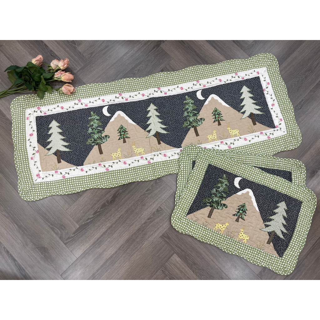 Thảm set 3 - Cây thông - T3N050