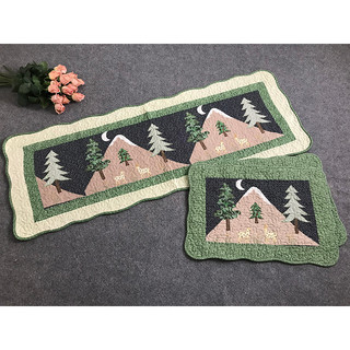 Thảm set 3 - Cây thông - T3N050