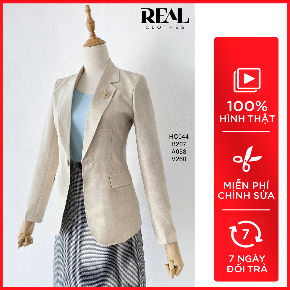 Blazer kem sọc_REAL