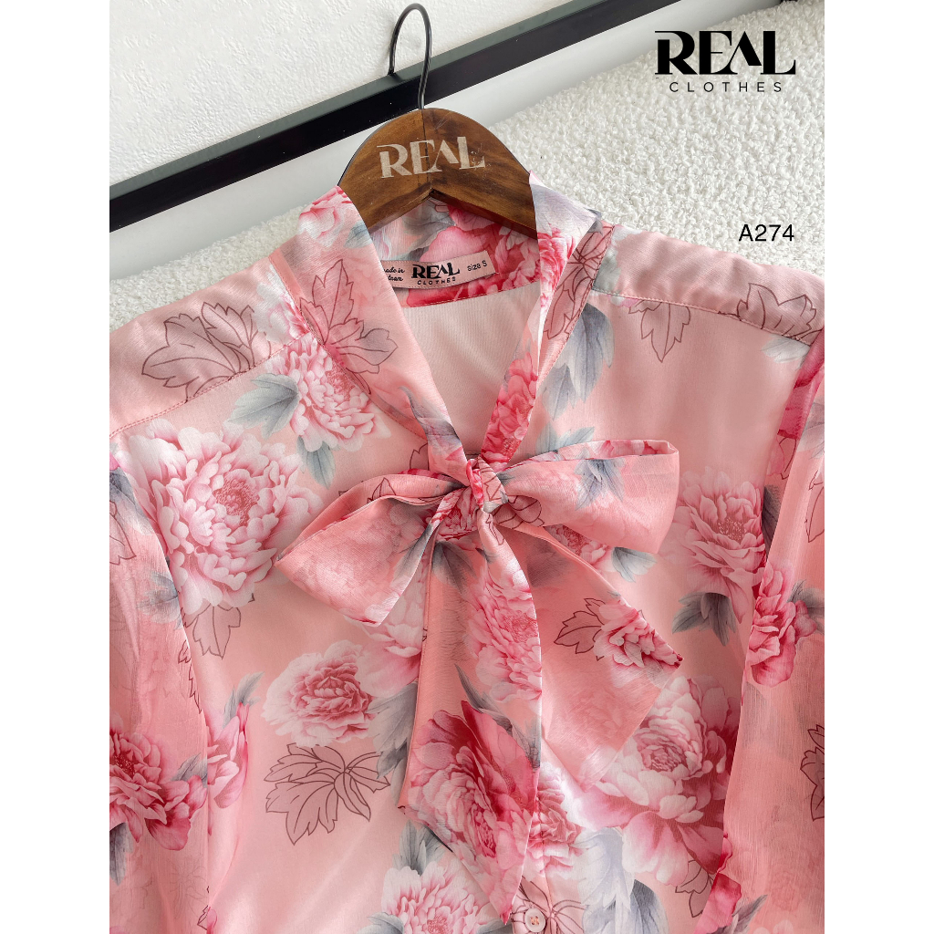 Áo chuchu hoa cam_REAL