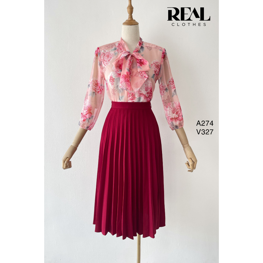 Áo chuchu hoa cam_REAL