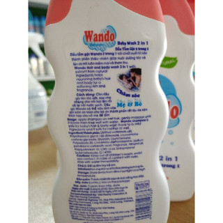 Wando 200ml sữa tắm gội cho bé