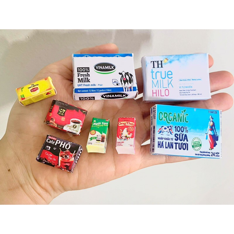 Mô hình trang trí  thùng nước búp bê - tỷ lệ: 1/12