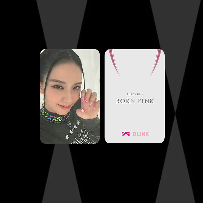 Hộp lomo card Blackpink Born Pink bo góc