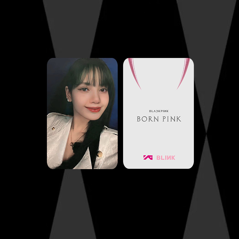 Hộp lomo card Blackpink Born Pink bo góc