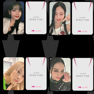 Hộp lomo card Blackpink Born Pink bo góc