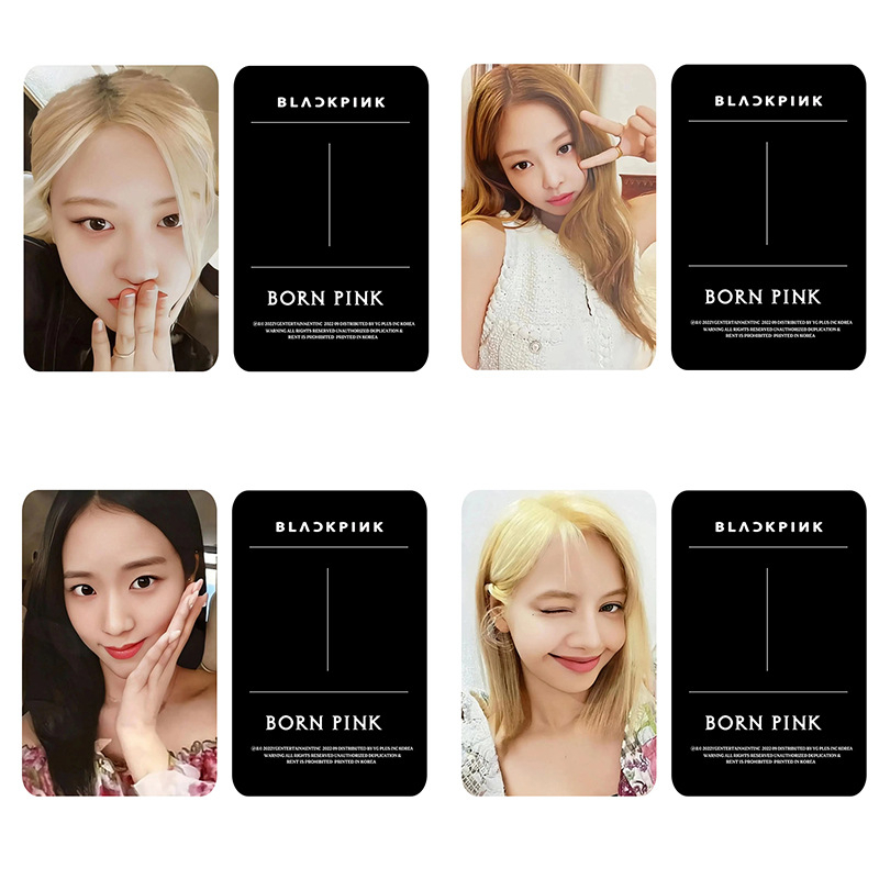 Hộp lomo Blackpink bo góc 32 tấm