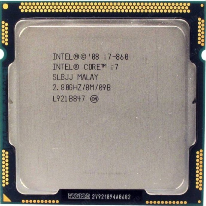 Chip core i7 860 Cpu i7 socket 1156