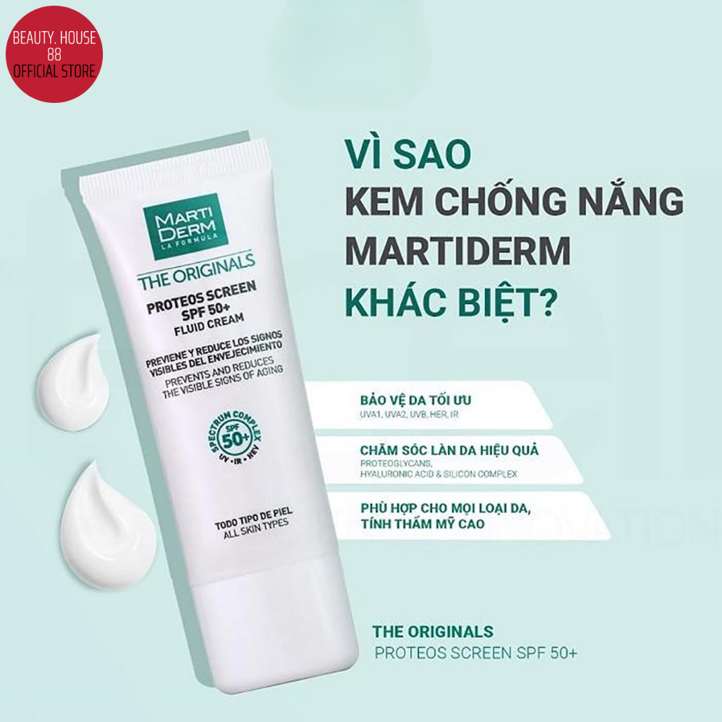 Kem Chống Nắng Martiderm Active Fluid Phổ Rộng 40ml