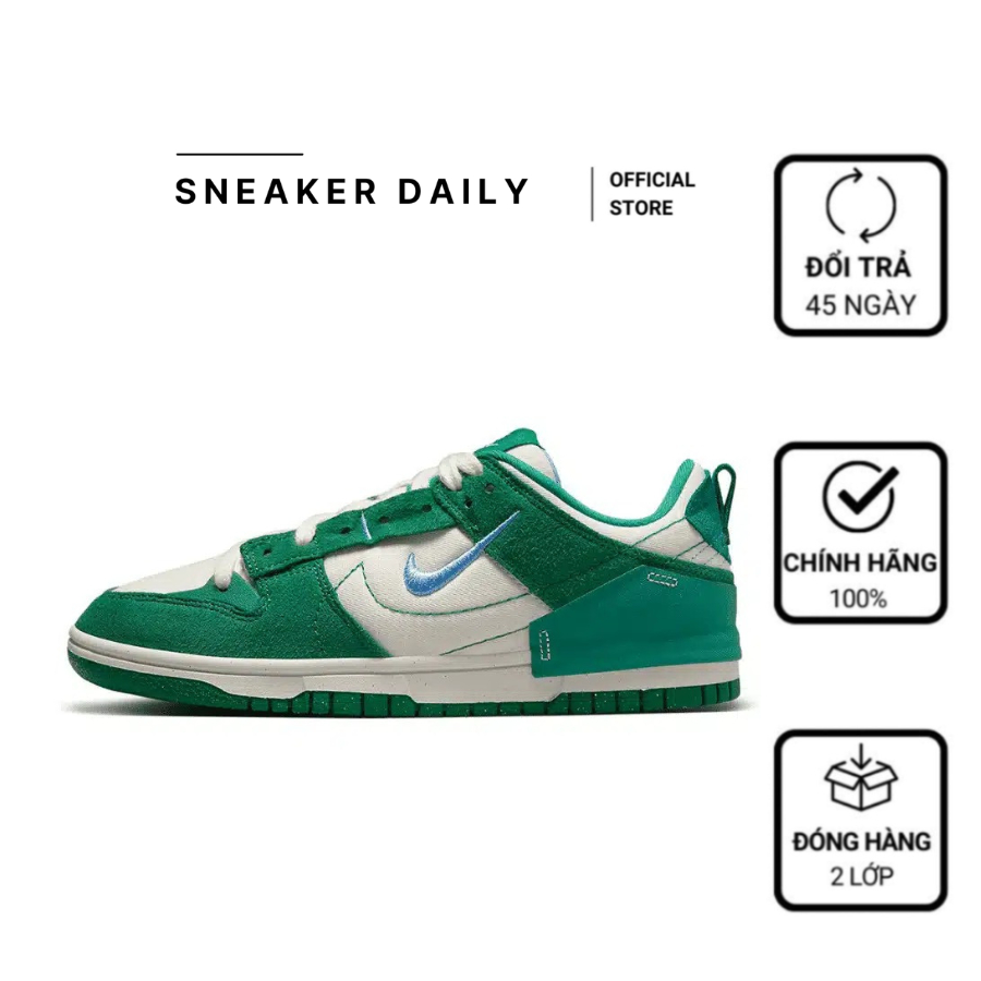 [Chính hãng] Giày Dunk Low Disrupt 2 ‘Phantom University Blue’ Malachite DH4402-001
