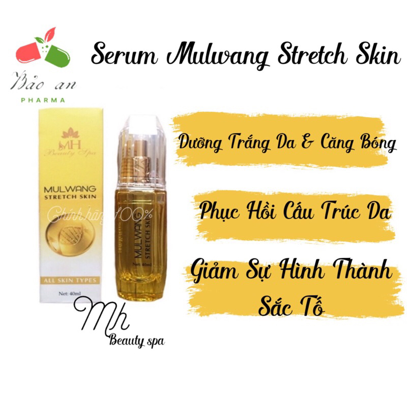 Serum dưỡng trắng Mulwang Mh Beautyspa dưỡng trắng từ sâu bên trong giúp da lúc nào cũng căng bóng - BẢO AN PHARMA